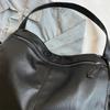 Korean Style Solid Color Large-Capacity Tote Bag - Women's Fashion Crossbody and Shoulder Bag