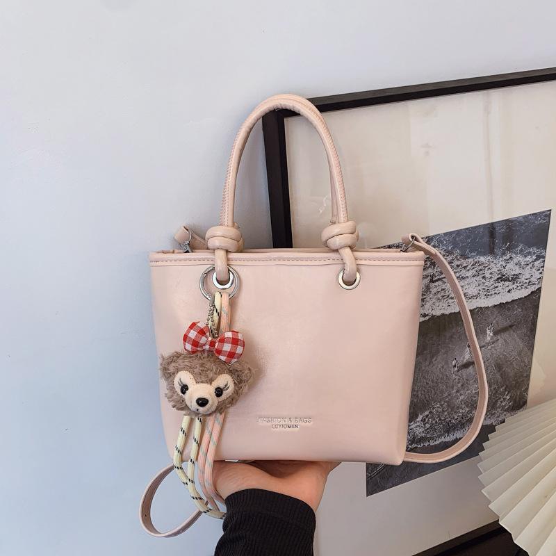 2025 New Summer Versatile Small Bag Women's Shoulder Messenger Bag Premium Sense Portable Bucket Bag