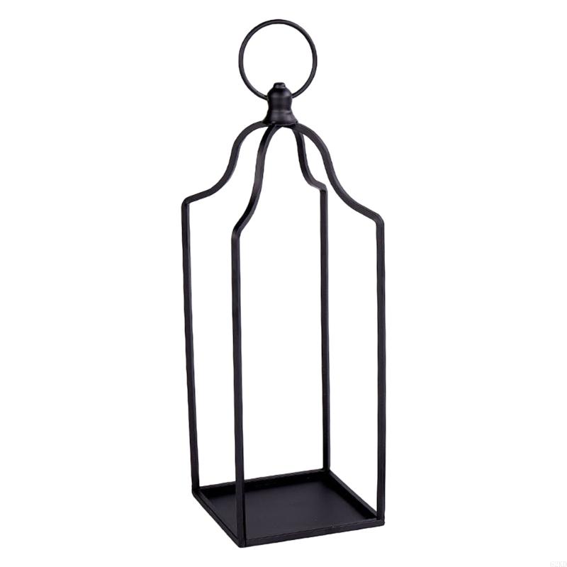 62KD Delicate Iron Holder Cup Ornament Metal Cup Beautiful Accent for Family Meetings Parties