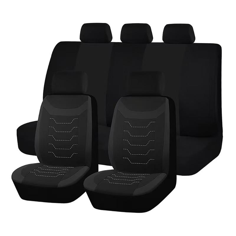 Universal Vehicle Textured Pattern Car Seat Covers For Stylish Appearance Comfort And Seat Protection