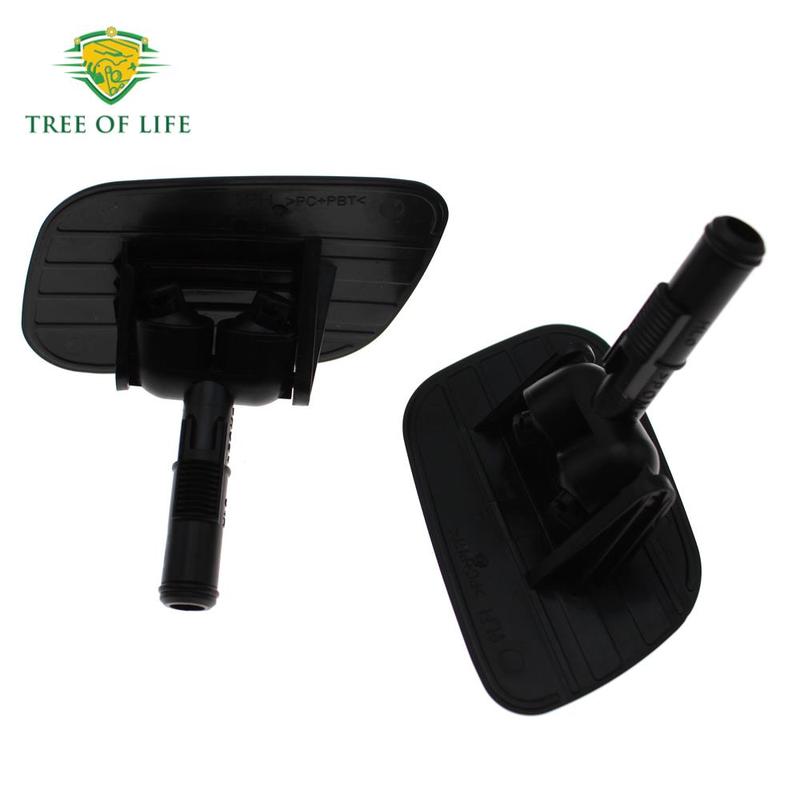 For Hyundai Santa Fe MKII 2009 2010 2011 2012 Right Left Front Bumper Headlight Headlamp Washer Nozzle Cover Jet Cap