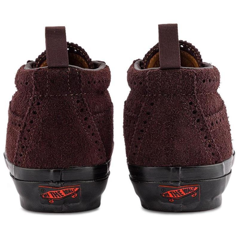 Vans SK8 MID Top Skateboard Shoes Unisex Umber Sneakers VN000S676CB