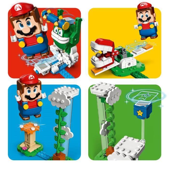 LEGO Super Mario 71409 Ensemble d’Extension Le Défi Du Maxi-Spike Sur Un Nuage, Jouet