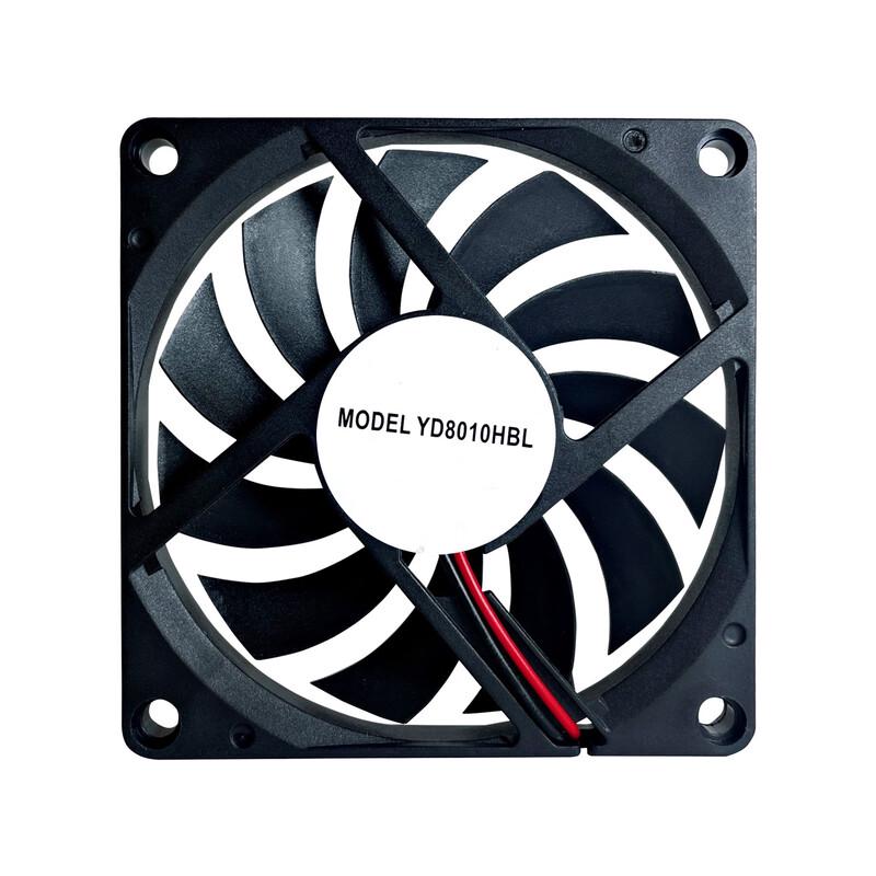 Banjue DC8010 12V Oiled Bearing Cooling Fan CN plug (adapter included)