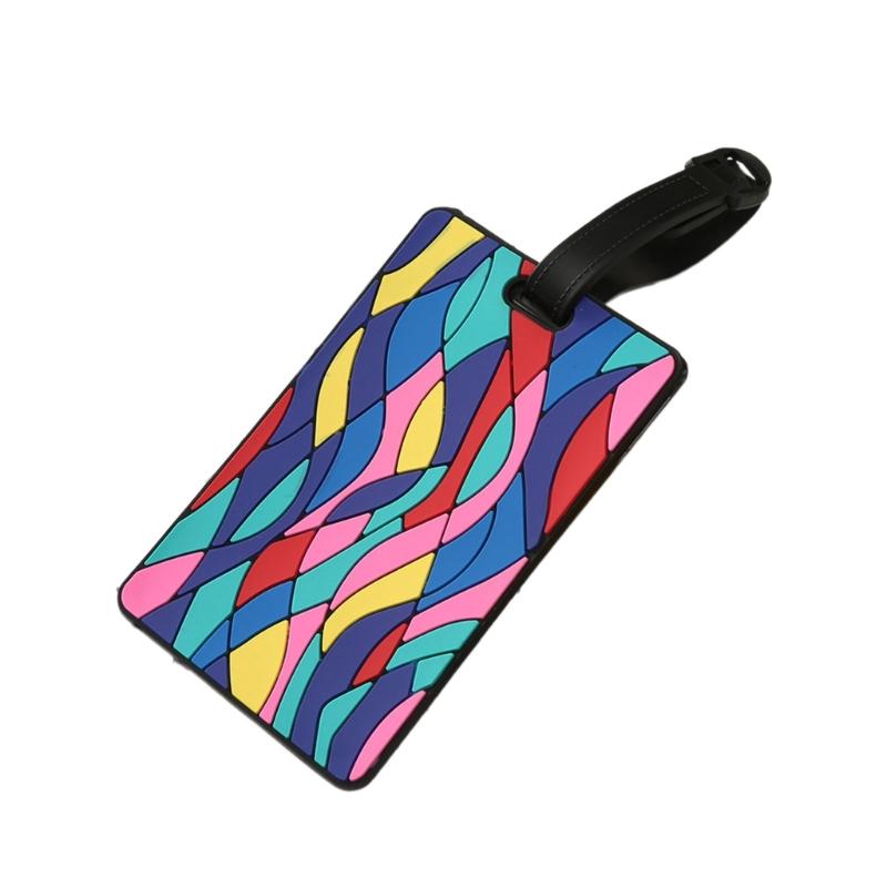 Suitcase Tags Luggage Tags Baggage Backpack Soft Tags with Loop Name ID Address Card Baggage Identifier Travel Accessory