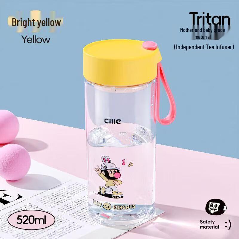 Cille Tritan Cartoon Water Bottle