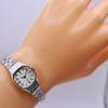 [USED] SEIKO Hand-Wound Chain Silver Women's Watch 1221