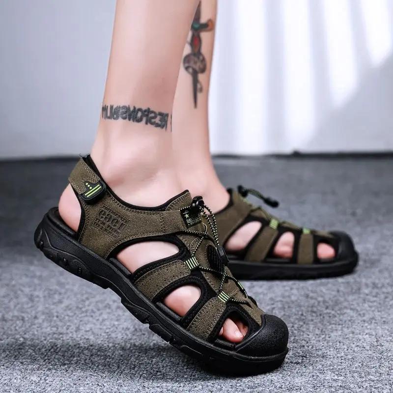 Daily Use Shoes for Men Eva Height Man Sandals With Platform Buy New Design 2024 Summer Sale Non-slip Casual Adult Trend Styles