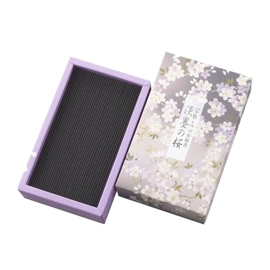 Uno Chiyo Incense, Usuzumi no Sakura (Pale Cherry Blossoms), Rose Pack, Approx. 200g, Incense, Nippo