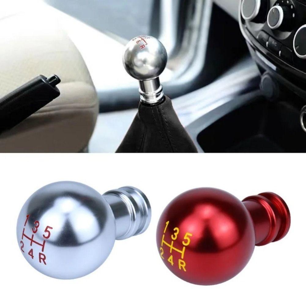 Aluminum Car Shifter Lever Round Shape Car Gear Level Knobs Gear Shift Knob  Car Accessories