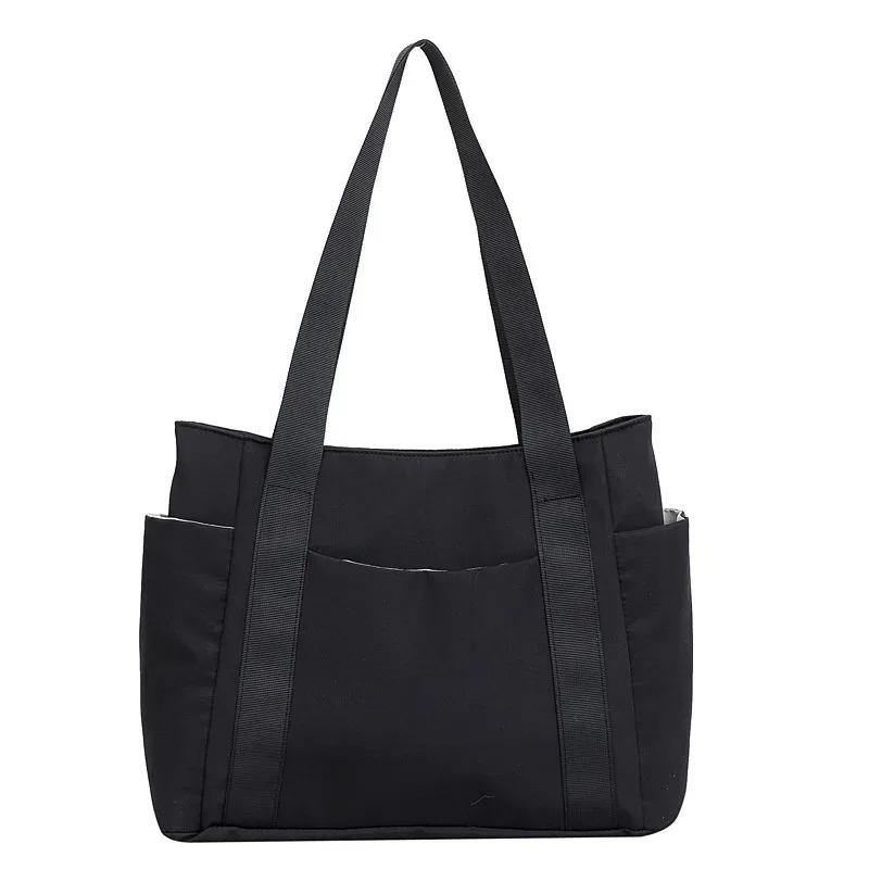Women's Casual Tote Bag, Zipper Closure, Multiple Pockets, Daily Commuting Bag, Women's Shoulder Bag, Travel Handbag