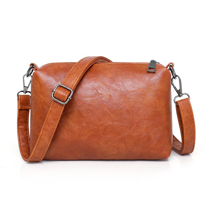 2025 Cross-Border E-commerce Fashion: European & American Retro Women's Crossbody & Shoulder Bag Set