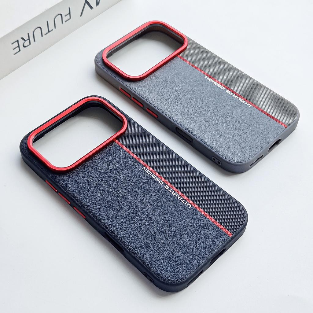 For Honor 600 Pro Case Hard Fashion Creative Leather Splicing Non-slip Phone Protect Cover For Honor 600 Shell Shockproof Bumper