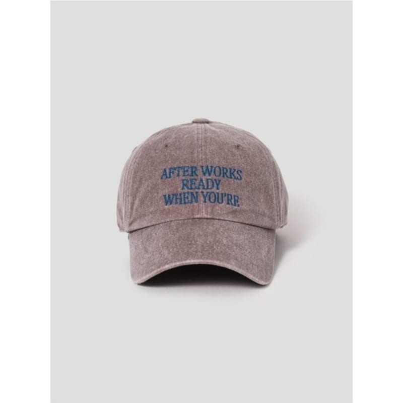 8seconds Pigment Letter Ball Cap Brown (29578BWY9D)