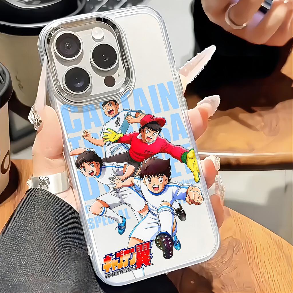 C-Captain Tsubasas Phone Case For iPhone 17 16e 16 15 14 13 12 11 mini Pro Max X XR XSMAX 8 7 Air Plus Transparent Soft Cover