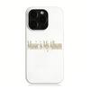 Music is My Album Art Trend Phone Case For IPhone 17 16 15 14 13 12 11 Pro Max 16E 17Air X XR XS Max 7 8 Plus SE20 Soft Cover