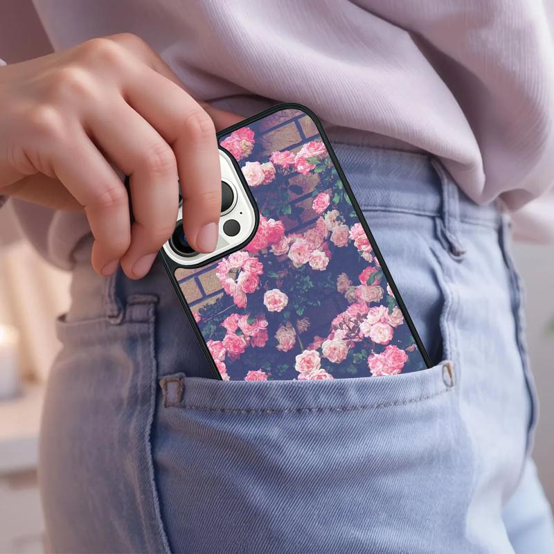 Peony Sunflowe Rose Daisy Plants Flower Phone Case For iPhone 17 Air 15 16e 14 13 Pro Max Coque 12 11 Pro Max PLUS cover