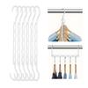 IOLOYU Hanger Set of Closet Magic Clothes Clothes Hanger Holds Many Can Be Used Vertically or Prevents Clothes from Losing 6, Space-Saving, Storage,