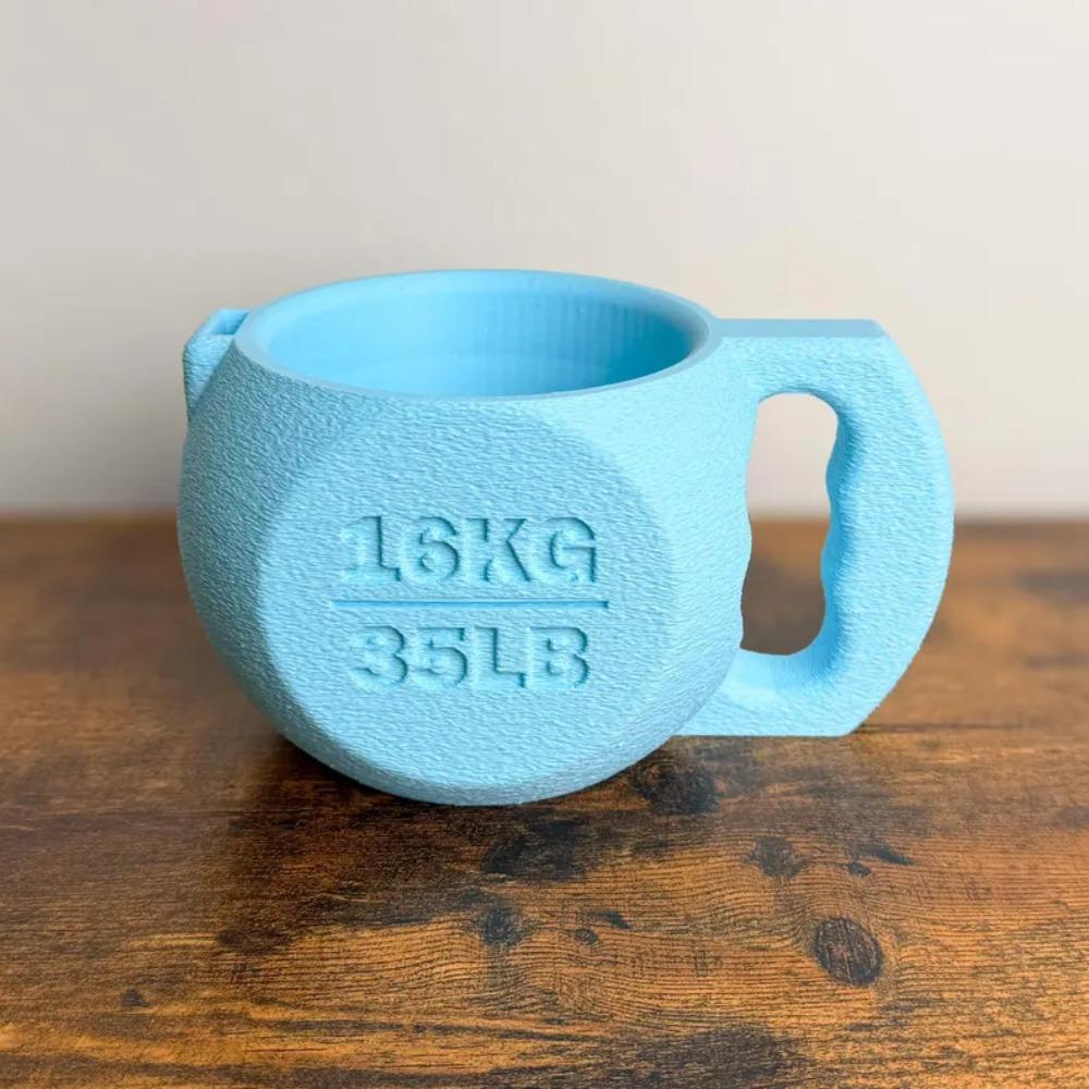 

Heat Insulation Weight Lifting Ice Cream Cup Stand Gym Themed Frozen Dessert Sleeve Beach