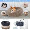 Plush Pet Cat Bed Soft Pet Sofa New Cat Donut Bed