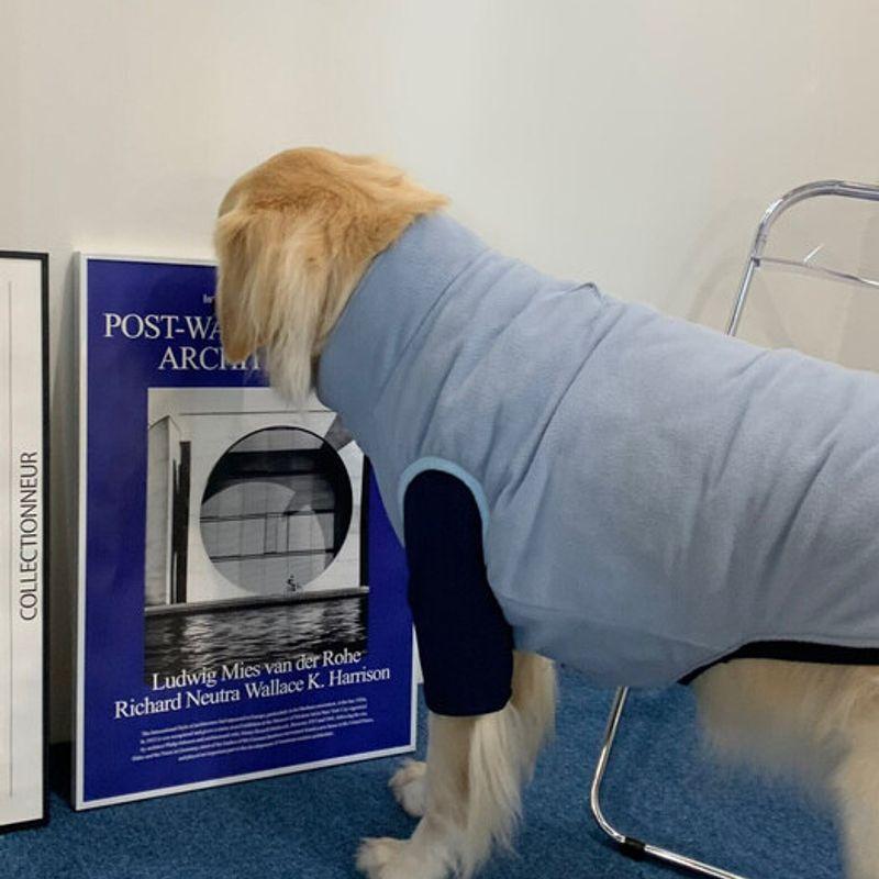 BARKDOG [SET] Wendbare gepolsterte Weste & Schal