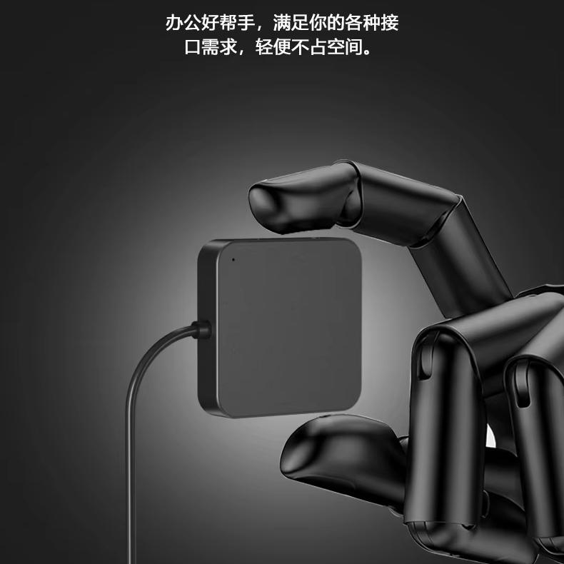 7 in 1 USB C Hub 5Gbps Data Transfer 100W PD Charging HDMI Adapter with SD Card Reader ABS Housing