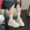 Autumn flat-bottomed color matching versatile casual sports jogging women's shoes