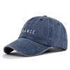 Duck Tongue Hat Chance Letter Embroidered Baseball Hat Washed Old Sun Visor Hat