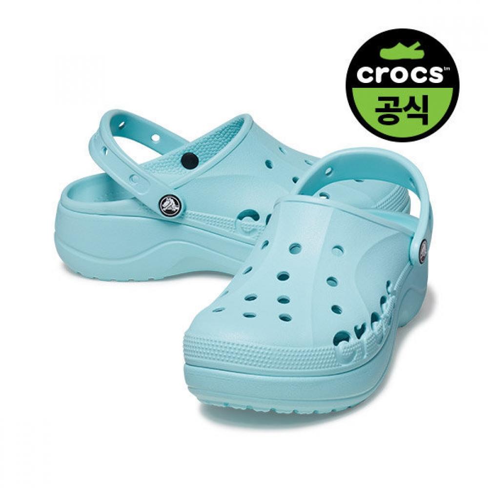

CrocS Official Women S Vaya Platform clogS Pwa PURE WATER(Z4SS)/W8(250)