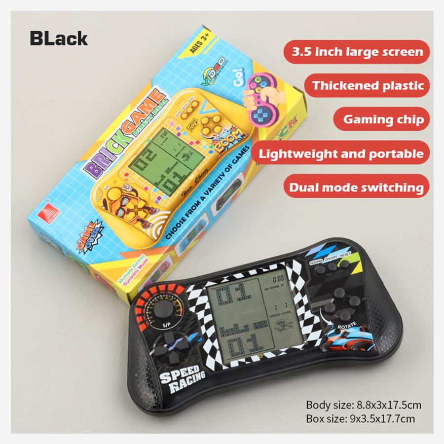 Classic Cube Elimination Game Console, Palm Machine, Training Thinking, Children's Educational Strategy Toy, Retro Large Screen Machine