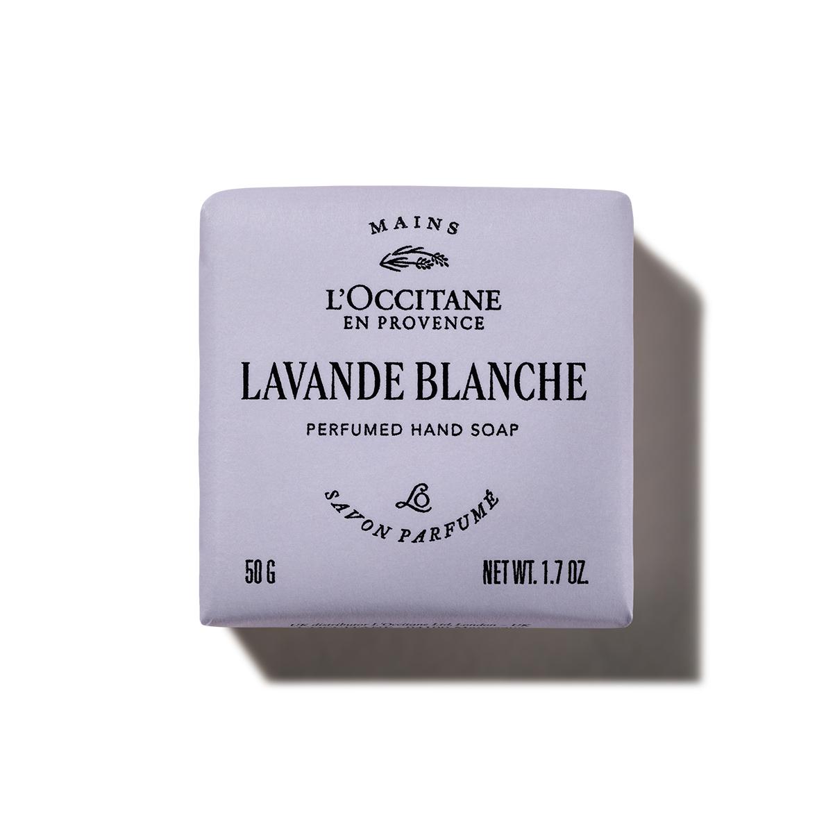 [L Occitane] Lavande Blanche Perfumed Soap 50g (White Lavender)