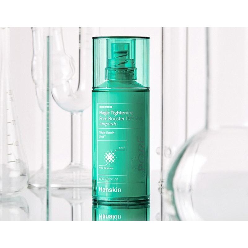 Hanskin Magic Tightening Pore Booster 100 Shot Ampoule 50ml