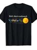Flat Earth Map TShirt Casual Crew Neck Short Sleeve Tee with Random Print Comfortable Stretch Fit Suitable for All Seasons Casual Attire Layering Mini