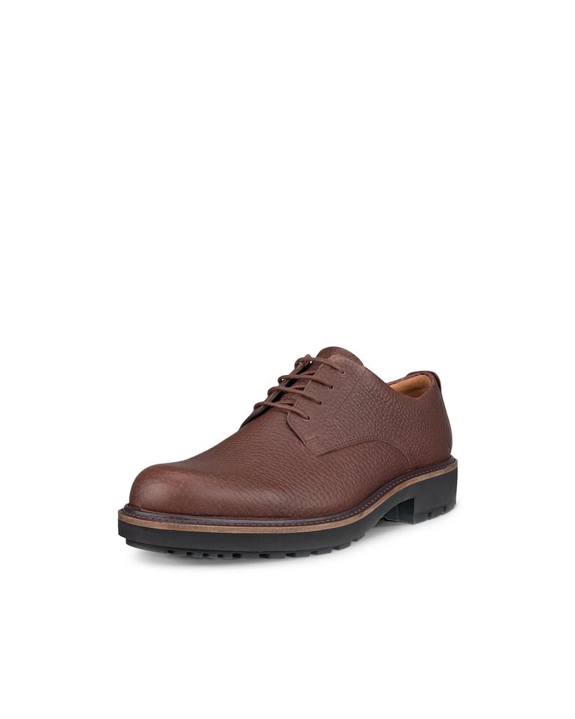 ECCO Metropol Oslo Derby Uniform Schuhe, Herren, POTTING SOIL, Größen 26.5cm-27.0cm, 3E