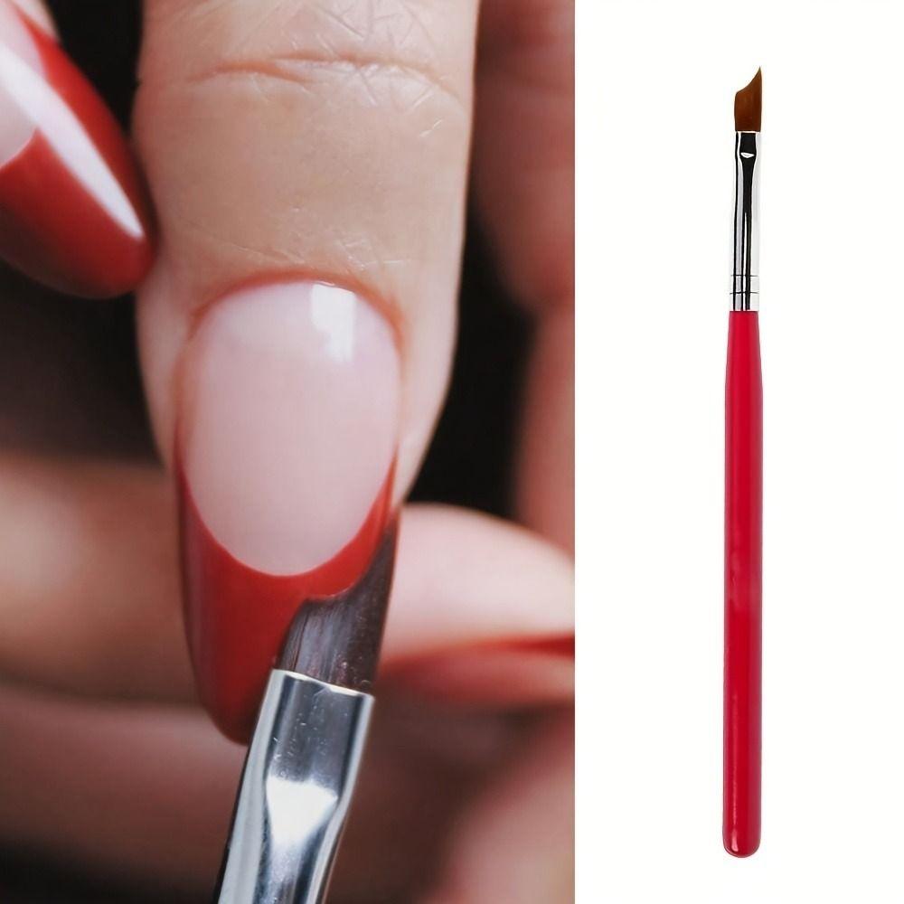 Large Arc Outline French Manicure Brushes Half-Moon Shape French Painting Pens Nail Art