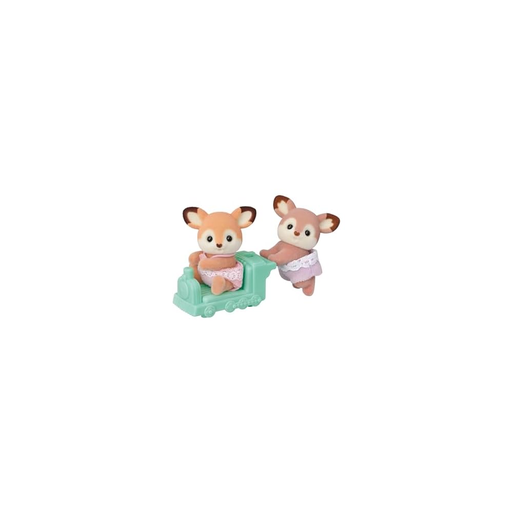 Sylvanian Families Deer Twin Dolls ST Mark Certified 3 Years and Up Toy Dollhouse