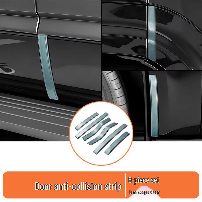

Leopard Titanium Car Door Anti-Collision Strip & Tailgate Anti-Scratch Decorative Accessory