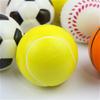 63mm Foam PU Fidget Stress Relief Ball - Fun Soothing Elastic, Tennis/Soccer/Basketball/Baseball Designs for Daily & Outdoor Use