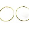Les Trésors De Lily [L7902] - Gold 'Choregraphy' Hoop Earrings Ø 60 Mm