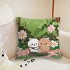 Cartoon Bubu and dudu  cushion cover Pillow Case Plush Fabric Soft Double Sided Print Sofa Cushion Cover Throw Pillow Covers