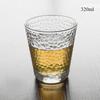 1 Pcs of Creative Glass Hammer Patterned Cups Beer and Juice Cups Transparent Beverage Cups High Appearance Level Beer Tea Cups