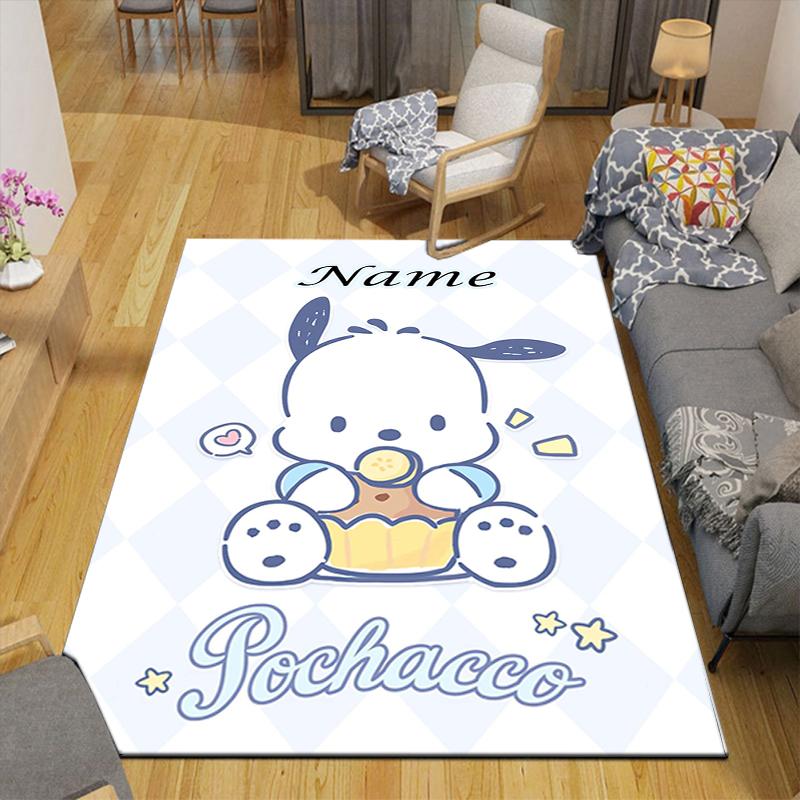 Custom 1Pc Pochacco'S Sweet Adventure Rug Office Carpet Indoor Outdoor Entrance Doormat Nonslip Soft And Comfortable Living Room D491522