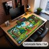 Custom Name Text Big Mouse Pad,Asterix & Obelix Soft Non Slip Extended Desk Mat For Home Office