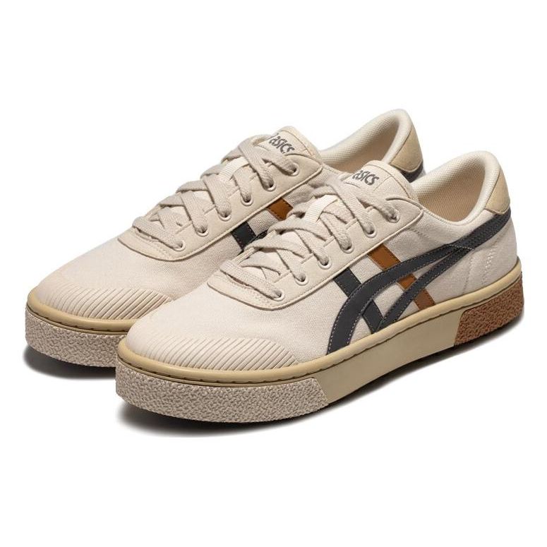 Asics Court Trail Retro Fashion Durable Breathable Low-Top Sneakers Unisex Sneakers Gray 1203A364-020