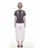 GRAVER [Unisex]Wings Henley Neck Short Sleeve T-Shirt_2 Colors