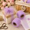 2pcs 25 Yards Each Glitter Tulle Rolls Shiny Appearance Netting Fabric Rolls  For DIY Crafts