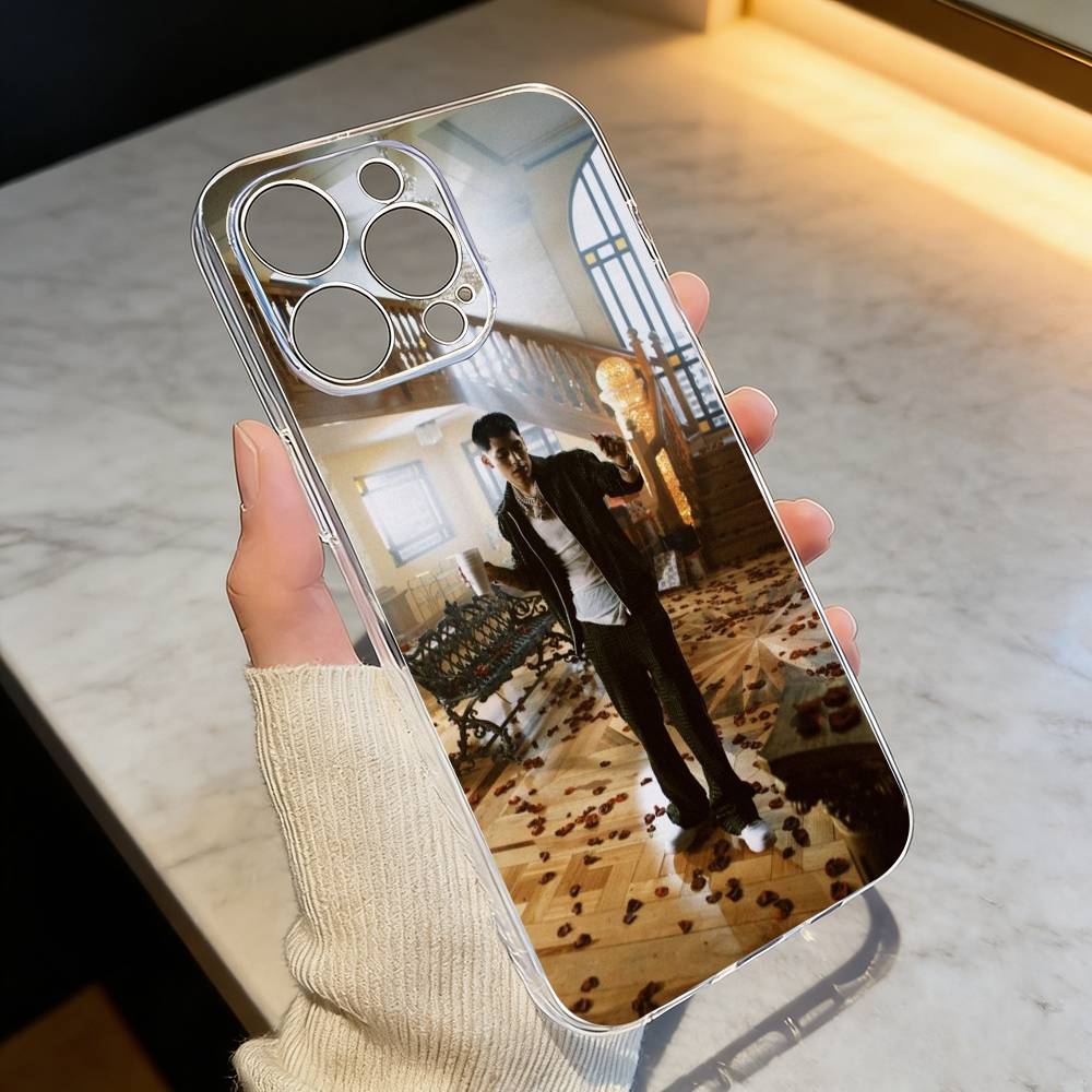 

S-Singer Cris MJ Phone Case For iPhone 17 16 15 14 13 12 11 Mini Pro Max Plus Transparent Cover iPhone13PROMAX