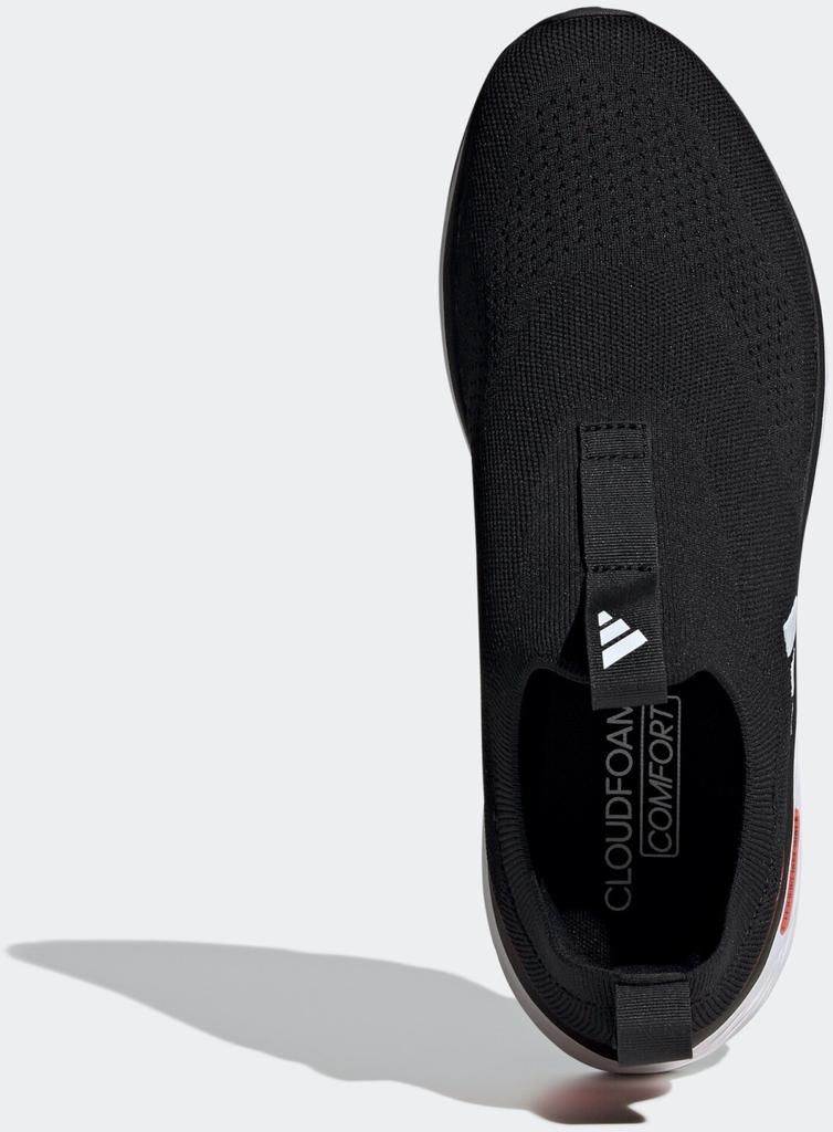 Кроссовки Adidas Cloudfoam Go Sock основной черный/облачный белый/солнечный красный