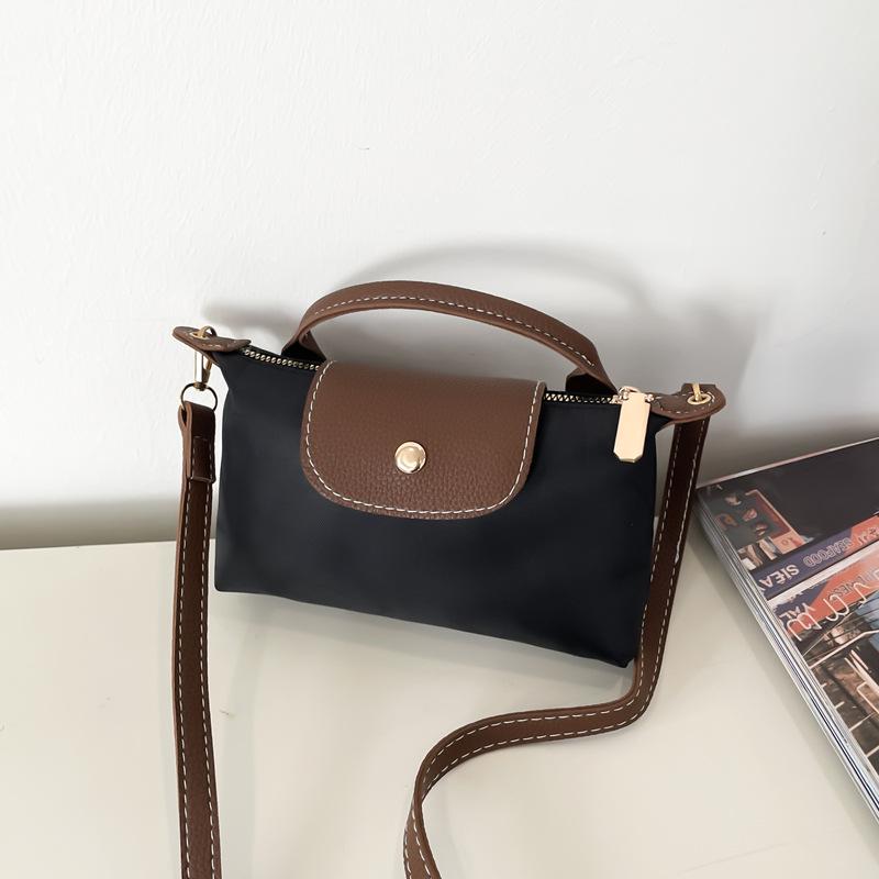 Geantă de mână colorblock pătrată mică - Geantă de umăr și crossbody pentru femei, stil casual ușor, pentru exterior