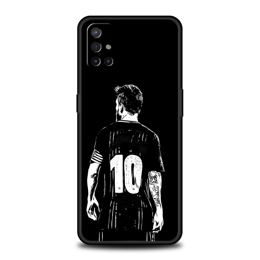 Football 10 Player Phone Case For Oneplus 13R 13 12R 11 10T 10R Nord N100 N200 N10 10 9 9R 9RT CE 3 2 Z Pro 5G Soft TPU Cover